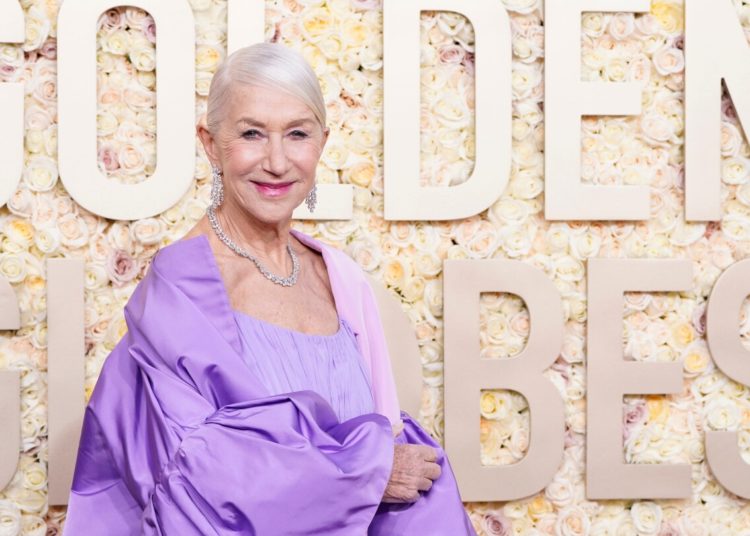 Helen Mirren will receive the Golden Globes’ Cecil B. DeMille award
