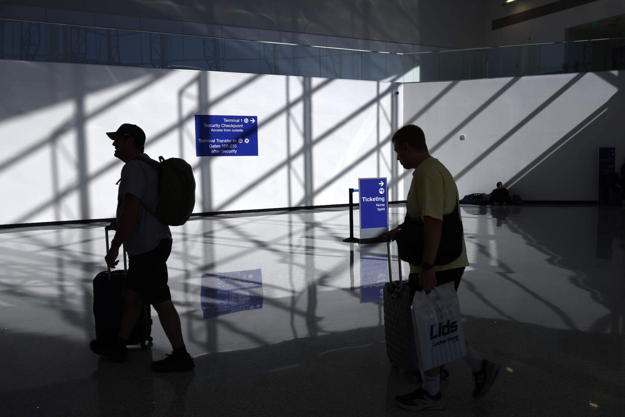 Los Angeles International Airport is one of the many US airports facing delays as the Federal Aviation Administration reduces flights due to the shutdown, starting on Friday.