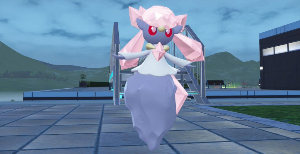 Pokémon Legends Z-A Diancie Cutscene