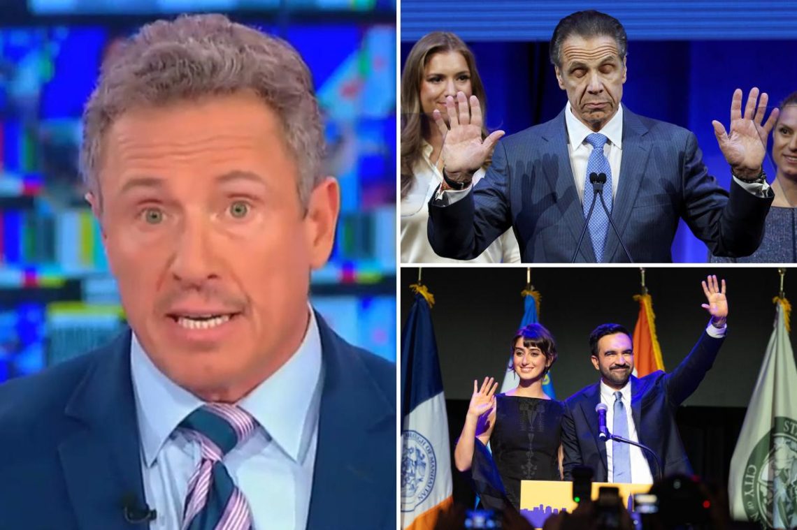 Humiliating moment Chris Cuomo covered his brother’s crushing NYC mayoral election loss