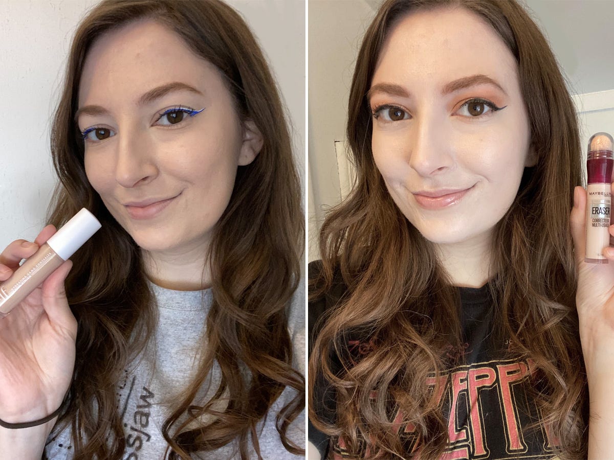 Reporter Amanda Krause tries two concealers that are popular on TikTok.