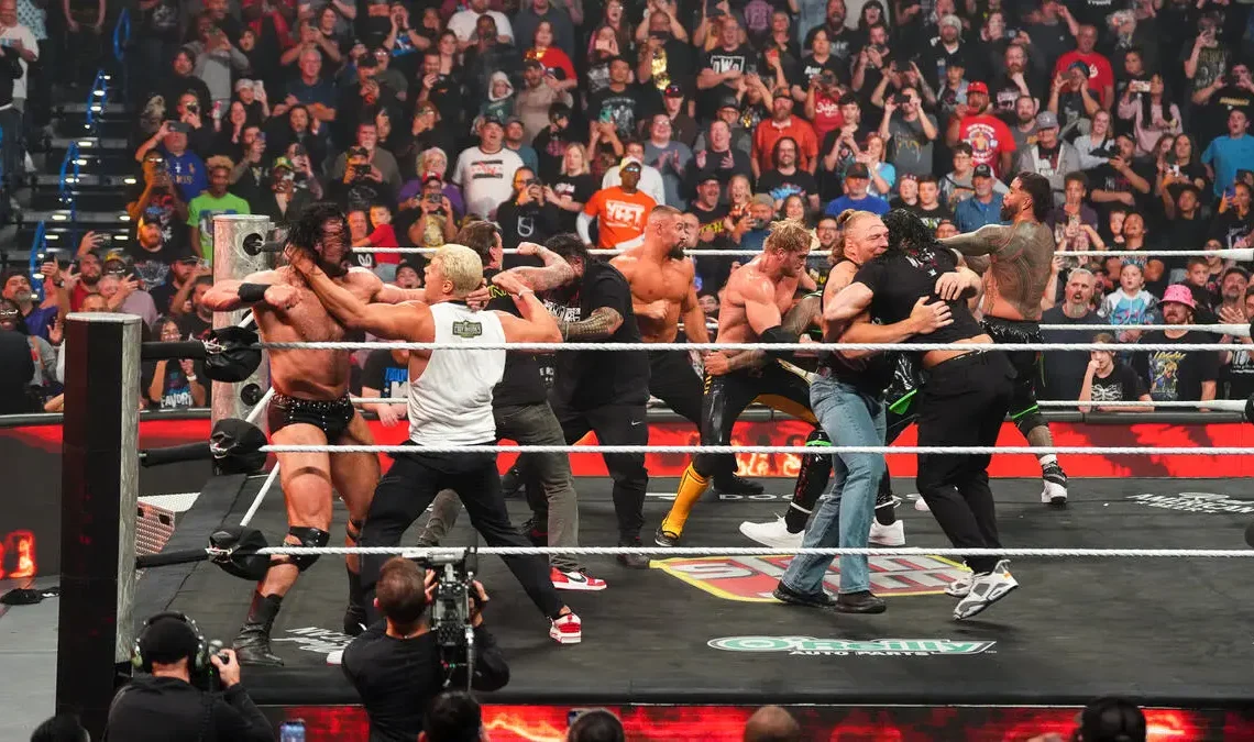 WATCH: Huge Brawl Breaks Out on ‘WWE Raw’ Ahead of ‘Survivor Series’