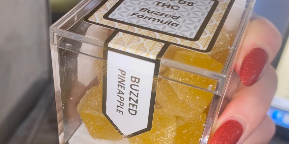 Buzzy Pineapple Gummies for Sweet and Sour Stoners