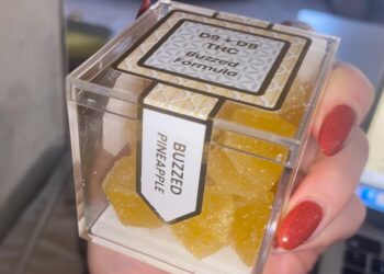 Buzzy Pineapple Gummies for Sweet and Sour Stoners