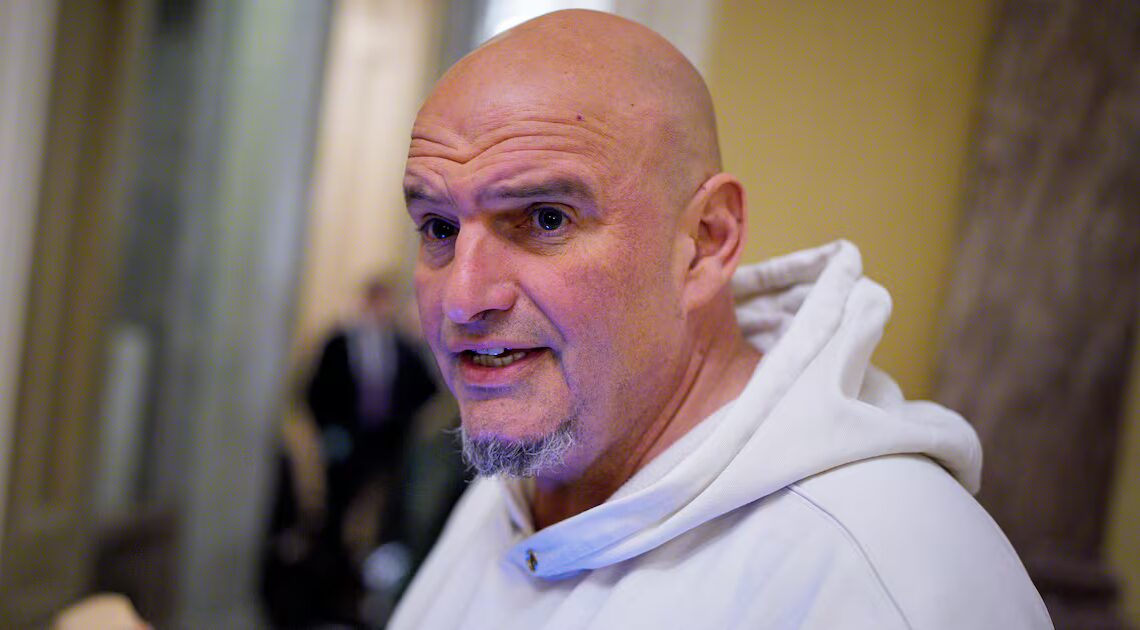 New Health Scare for Fetterman After Falling on His Face