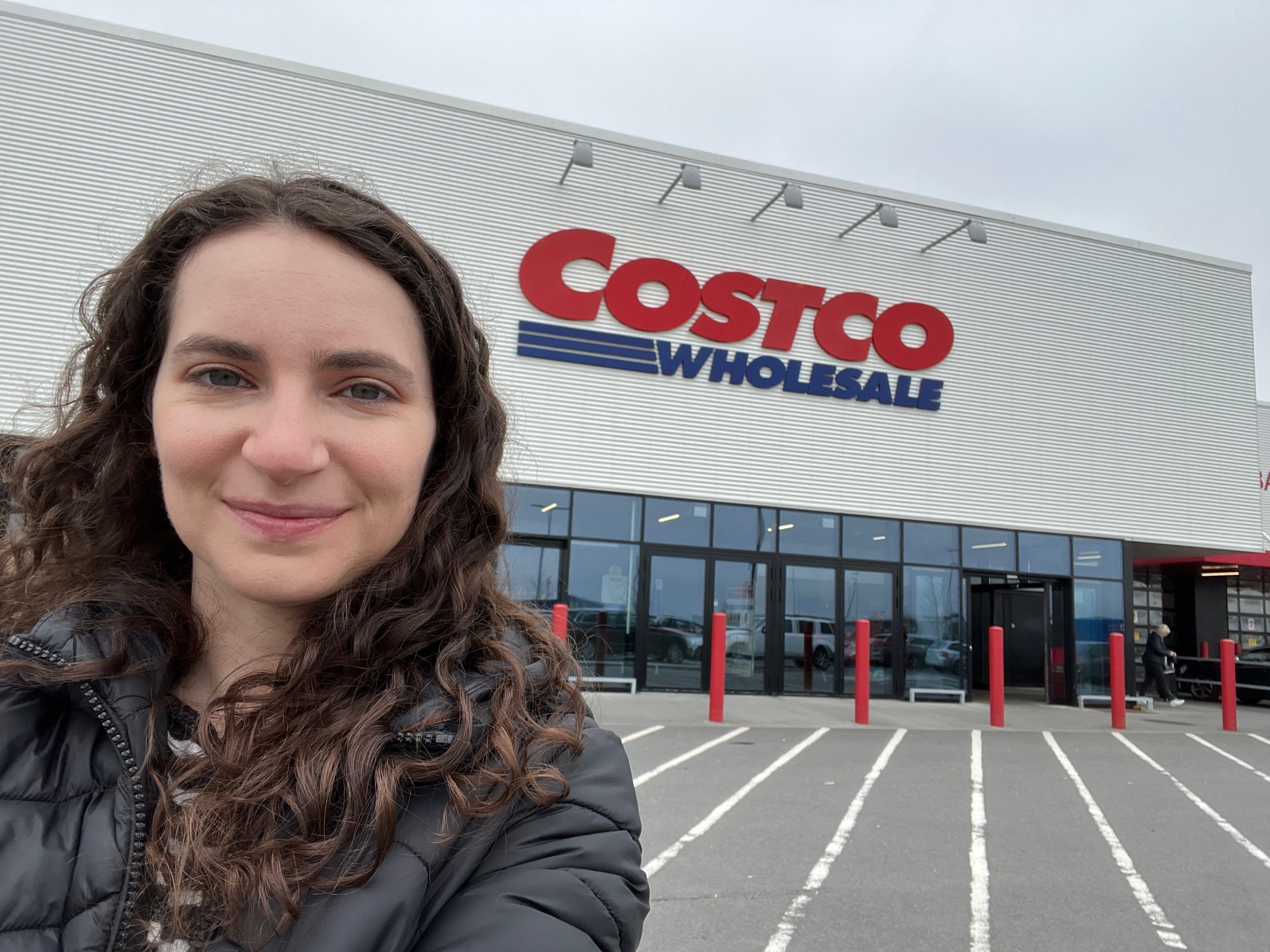 Insider correspondent Talia Lakritz outside Costco in Iceland.