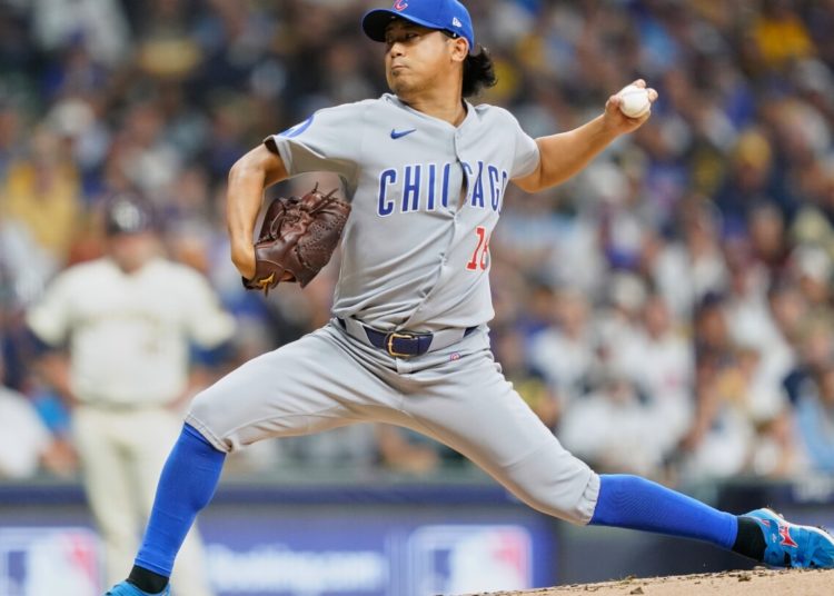 Imanaga becomes eligible for free agency after Cubs, pitcher turn down options, AP source says