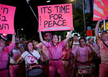 In Israel, an Unfamiliar Word Is Heard: Peace