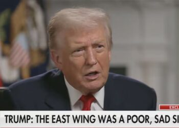 Trump Admits He Didn’t Need to Tear Down the East Wing to Build His Ballroom