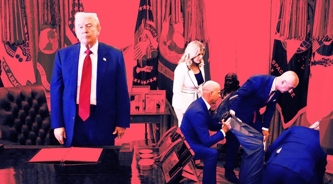 Opinion: How the New Iconic Photo of Trump Exposes What He Really Cares About