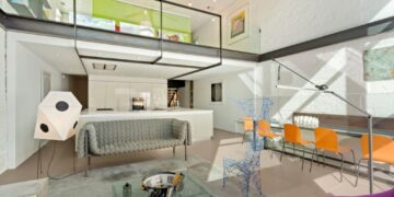 Inside an unassuming rowhouse, an eccentric renovation on Capitol Hill