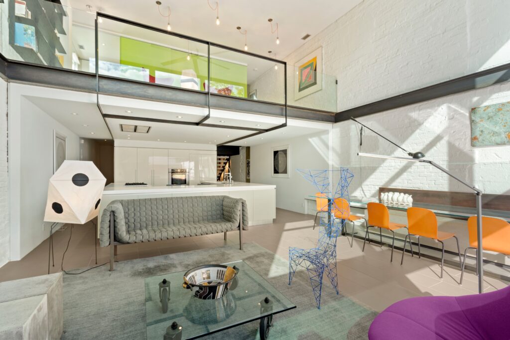 Inside an unassuming rowhouse, an eccentric renovation on Capitol Hill