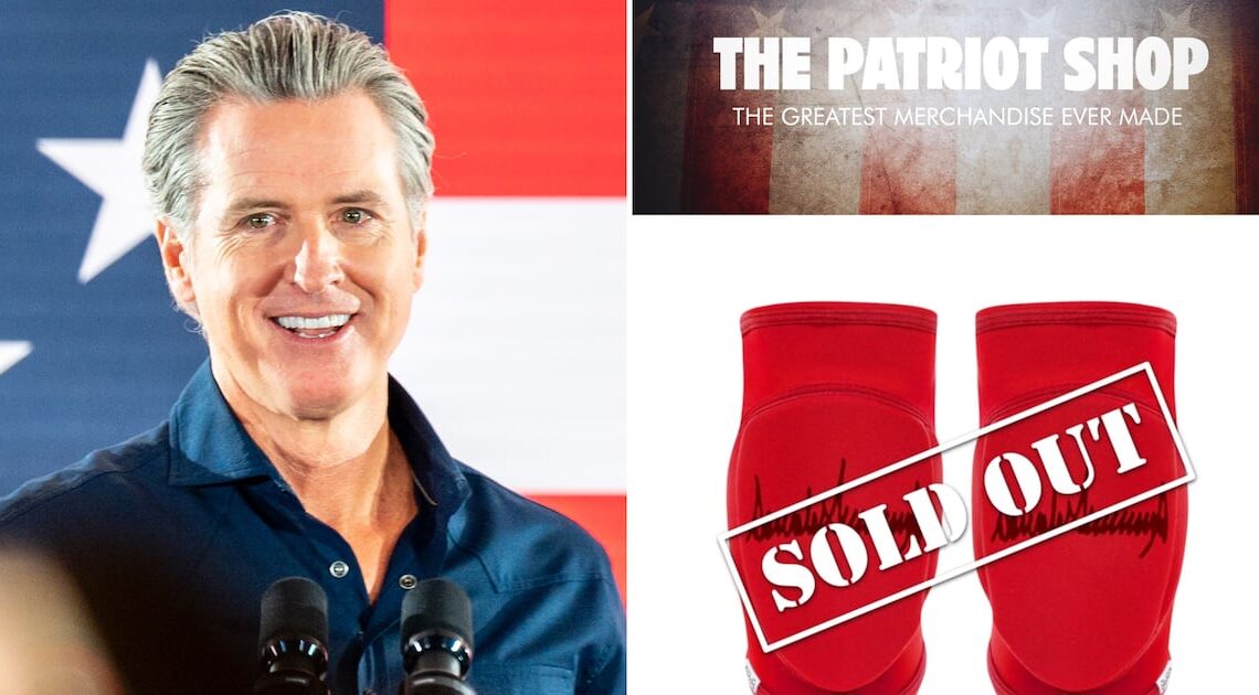 Newsom Declares Trump Suck-Ups Have Sold Him Out of Knee Pads