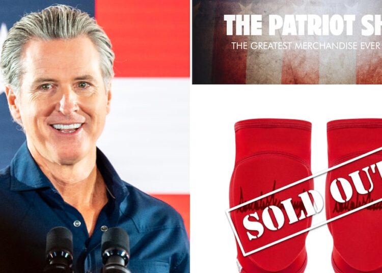 Newsom Declares Trump Suck-Ups Have Sold Him Out of Knee Pads
