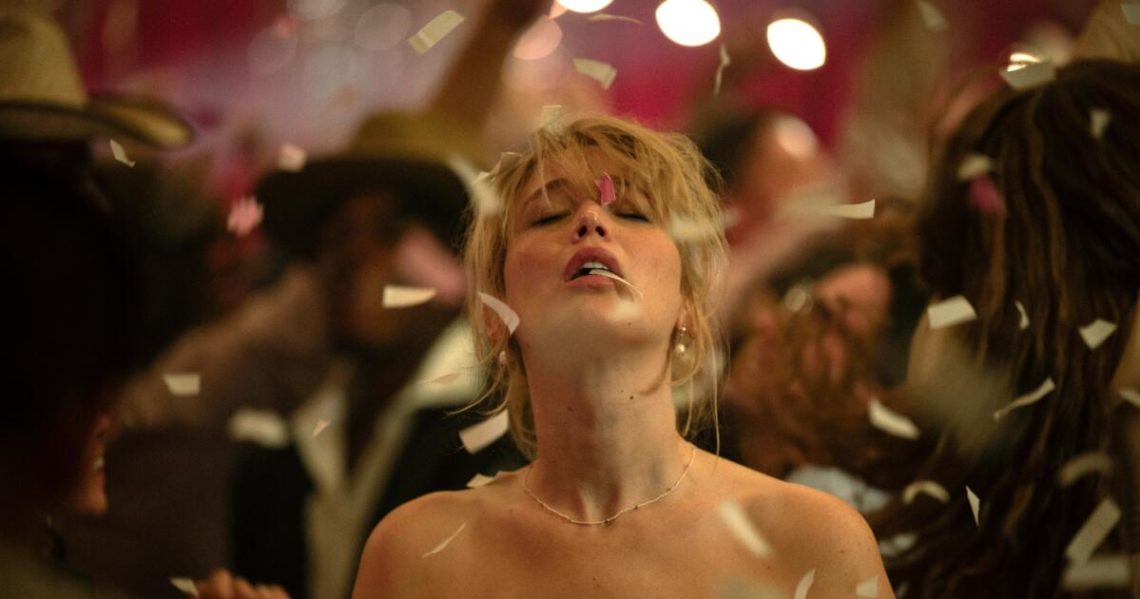 Jennifer Lawrence gives everything to the wild, brutal ‘Die My Love’ but gets left dangling