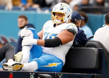 Joe Alt to miss remainder of season in another huge blow to Chargers’ offensive line