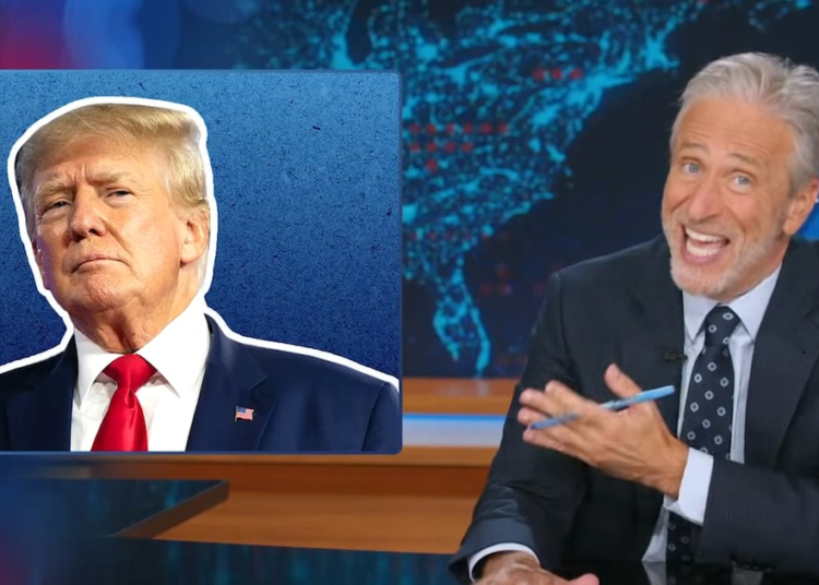 Jon Stewart Torches Trump for Not Even Pretending to ‘Give a F***’