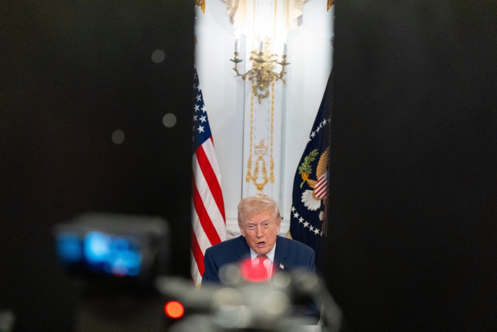 In a time of crisis, Trump falls back on rants rather than unity