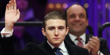 Eric Trump Insists This Is What Barron Whispered to Biden