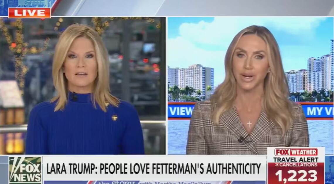 Lara Trump Gushes Over Dem Senator Who ‘Reminds’ Her of Trump