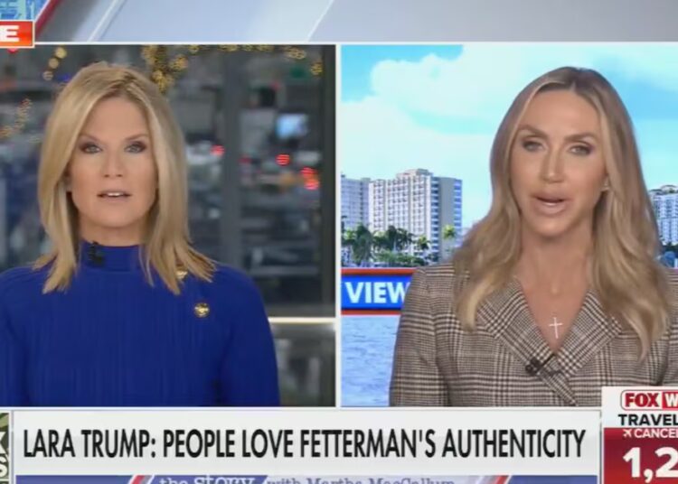 Lara Trump Gushes Over Dem Senator Who ‘Reminds’ Her of Trump