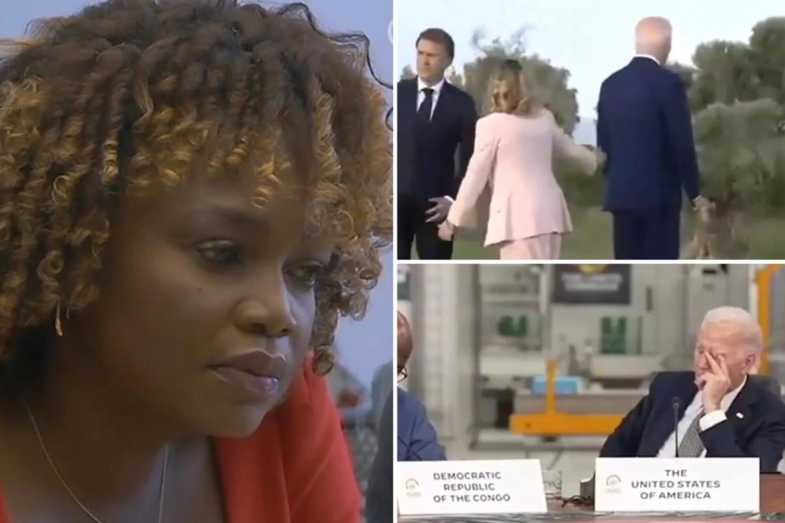 Karine Jean-Pierre wildly says she couldn’t recall a single video of Biden freezing or appearing confused: House transcript