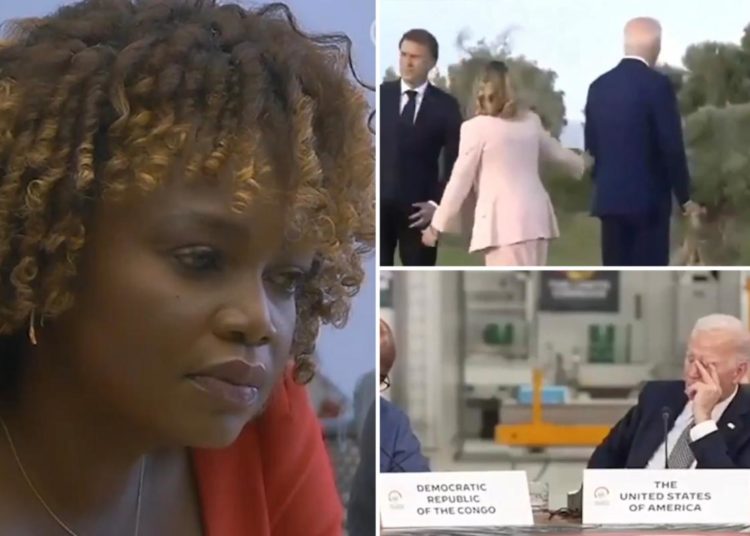 Karine Jean-Pierre wildly says she couldn’t recall a single video of Biden freezing or appearing confused: House transcript