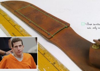 Knife sheath used by Bryan Kohberger in University of Idaho murders pictured for first time