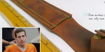 Knife sheath used by Bryan Kohberger in University of Idaho murders pictured for first time
