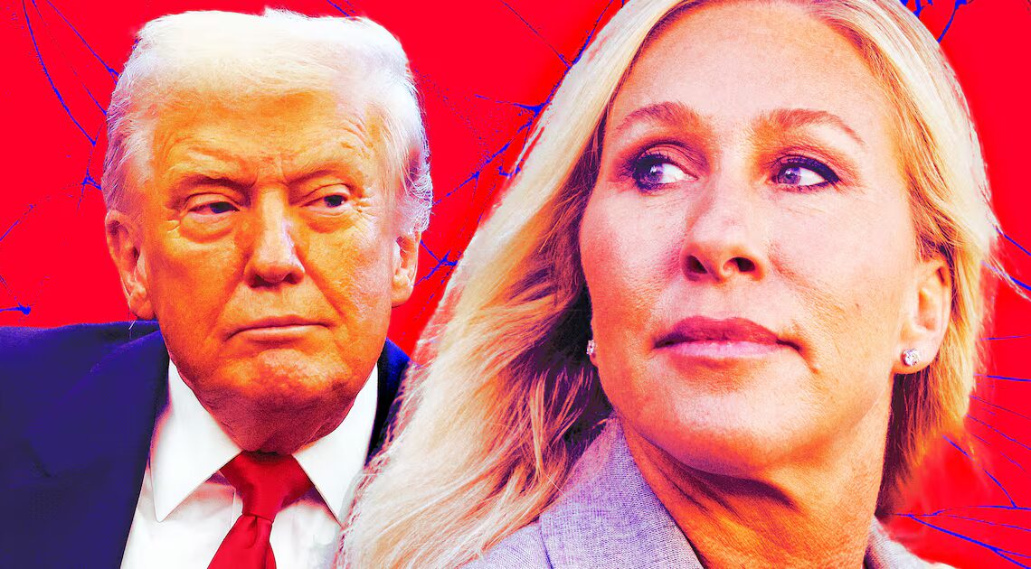 Opinion: There Are No Winners in Trump’s Feud With Marjorie Taylor Greene—Unless You Count, Well, Everyone Else