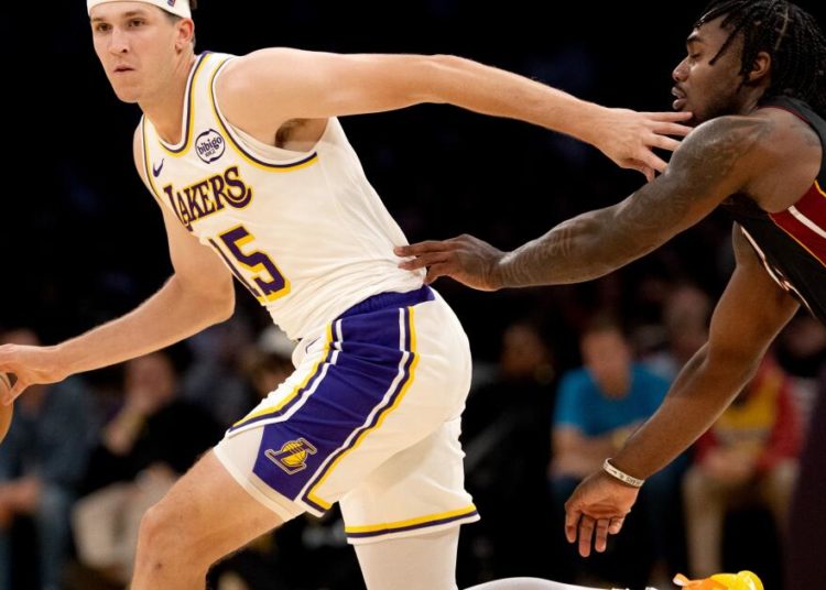 Lakers guard Austin Reaves to miss game tonight vs. Spurs