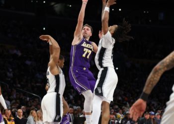 Lakers takeaways: Luka Doncic’s defense (yes, defense) helps hold off Spurs