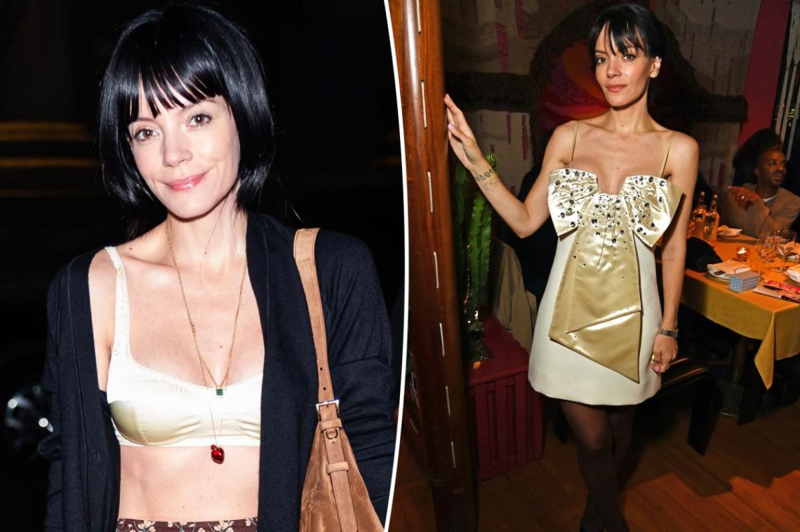 Lily Allen gets paid for pictures of her dirty socks