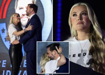 Lip reader reveals heartbreaking exchange between Erika Kirk and JD Vance during packed-out Turning Point USA event