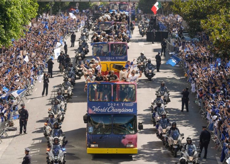 Los Angeles ready to celebrate Dodgers’ back-to-back titles Monday