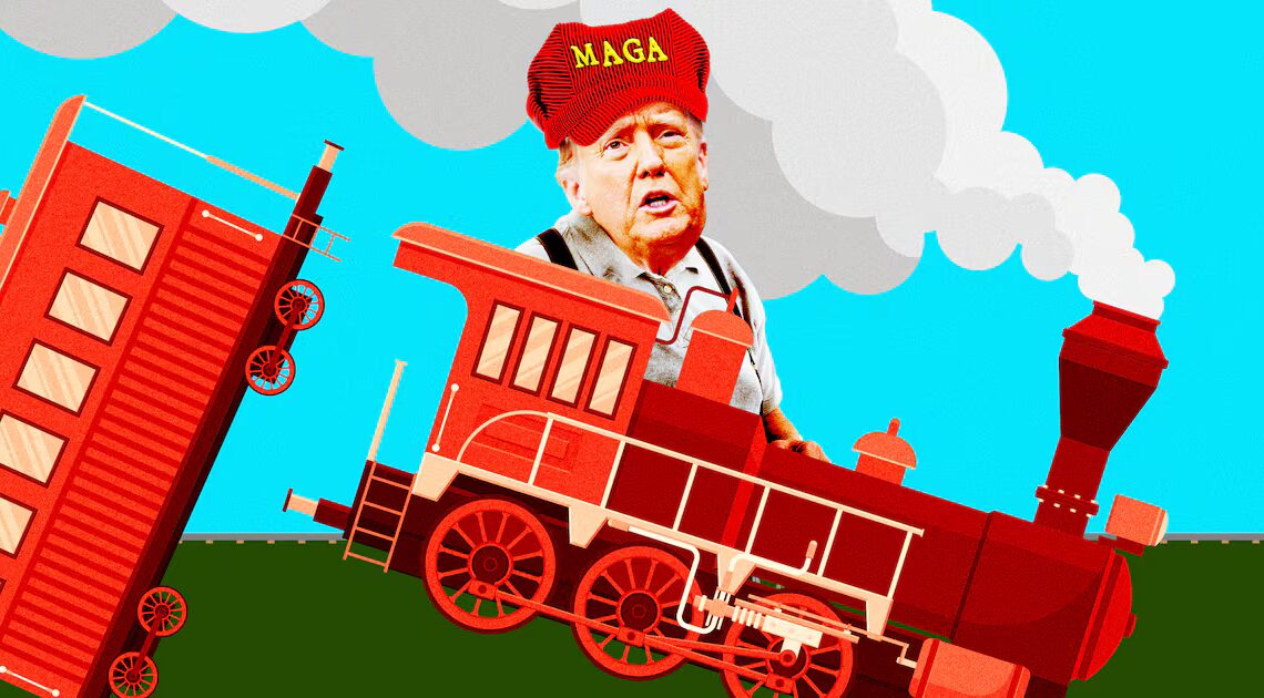 Republican Podcaster Says ‘Wheels Are Coming Off the Trump Train’