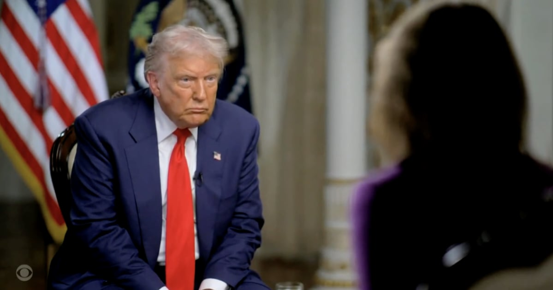 MAGA Melts Down Over CBS’ ‘Passive Aggressive’ Name for Trump