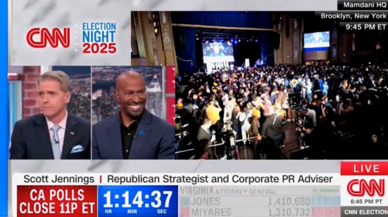 Jennings and CNN contributor Van Jones
