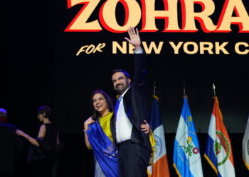 Mamdani Walks Offstage to Bollywood Song After Victory Speech