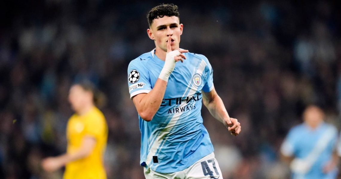 Man City’s Foden scores two goals in win over Dortmund in Champions League