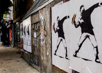 Man who threw sandwich at federal agent calls it an act of protest. Prosecutors argue it’s a crime