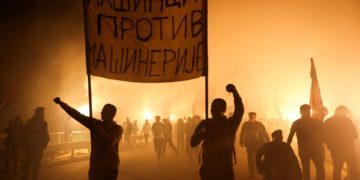 Mass protests planned as Serbia marks anniversary of train station collapse