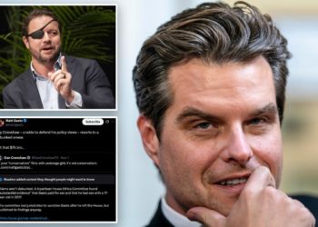 Matt Gaetz reminded of damning House ethics report by X users following anti-Netanyahu tweet: ‘Had sex with a 17-year-old’