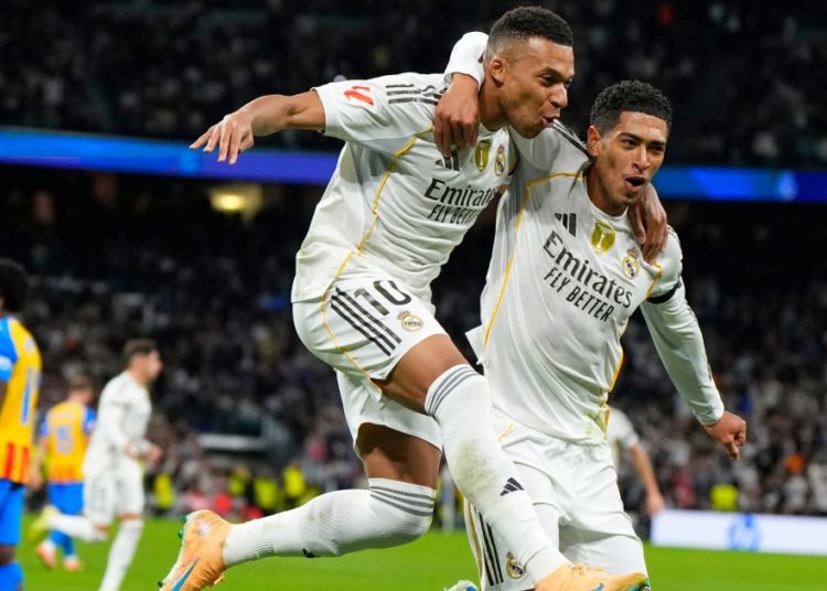 Mbappe, Real Madrid crush Valencia to tighten grip on La Liga standings
