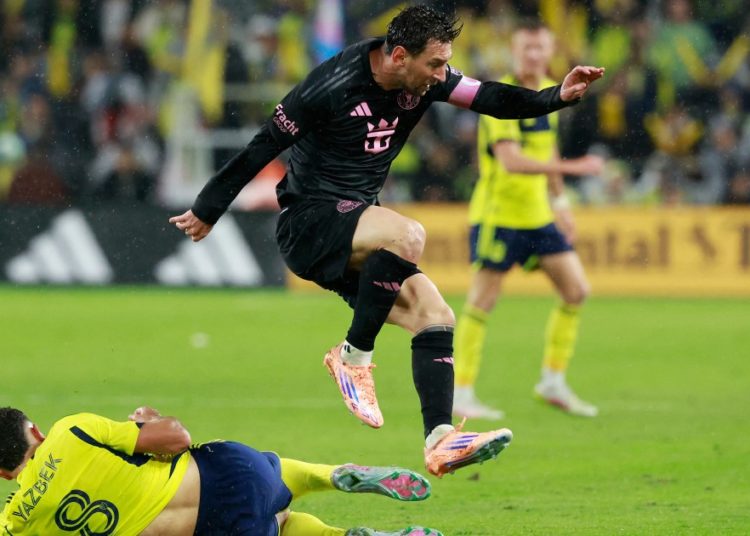 Messi, Inter Miami beaten as Nashville level MLS Cup playoffs