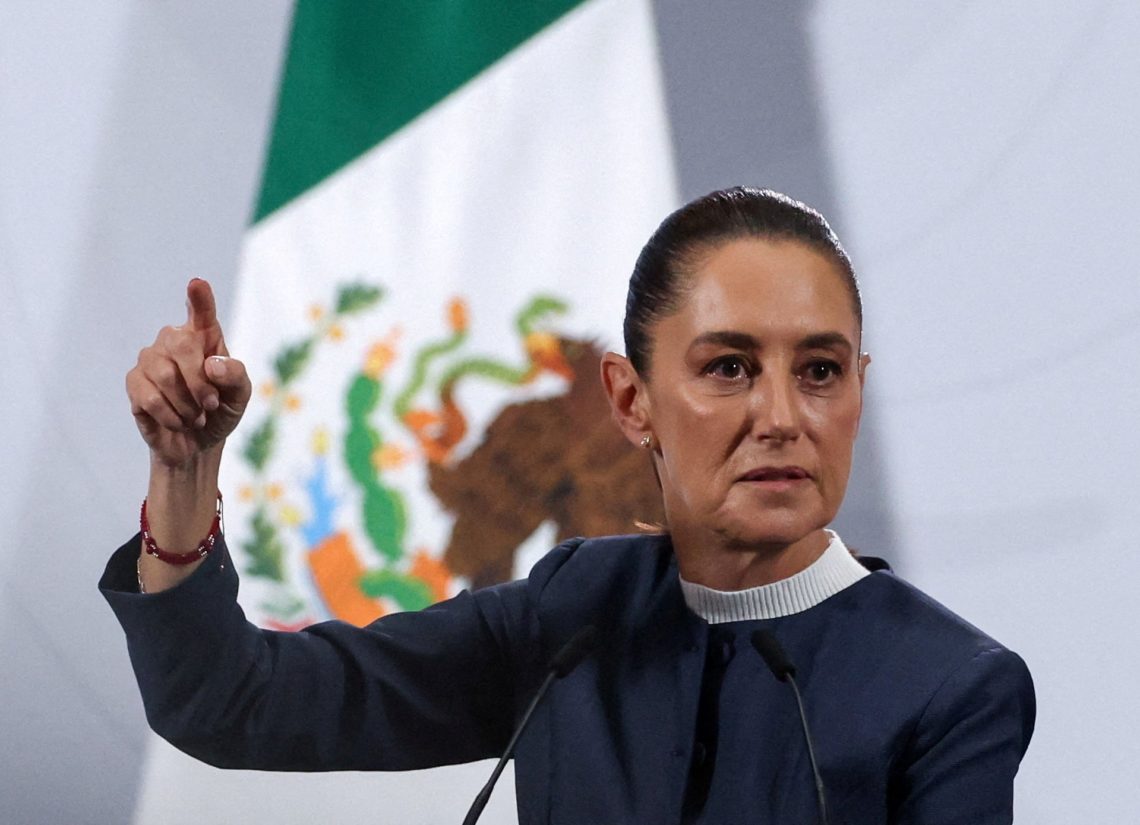 Mexico’s President Sheinbaum presses charges after groping attack on street