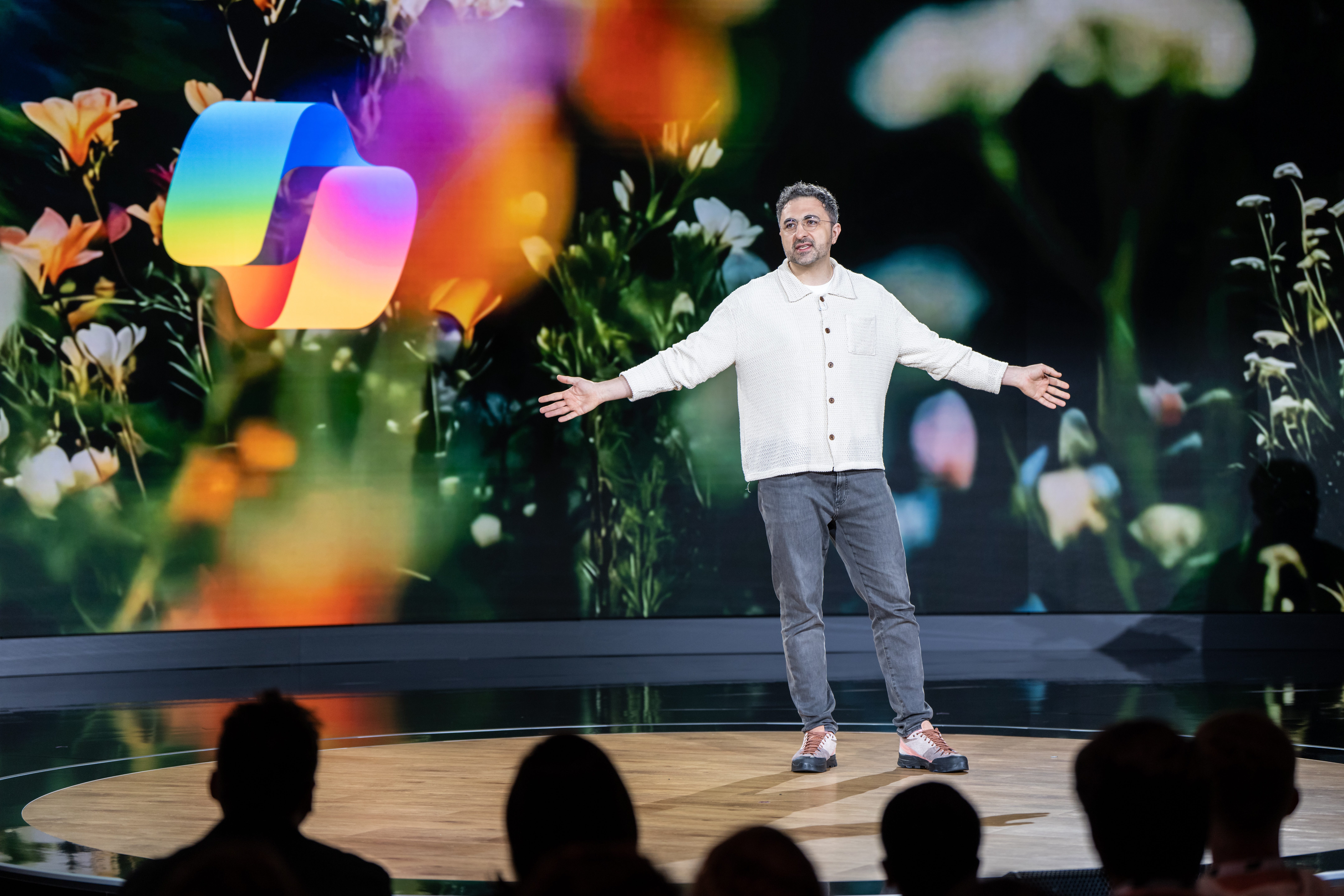 Microsoft AI CEO Mustafa Suleyman is pictured.