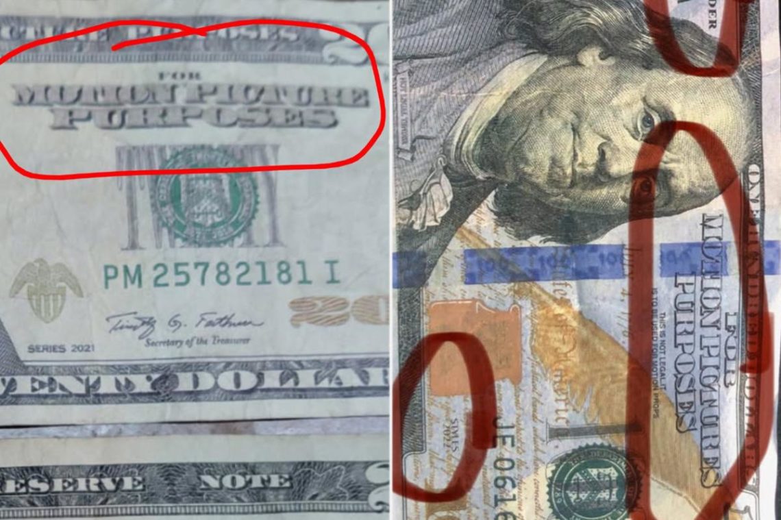 Movie prop money being used as real currency in Florida, authorities warn: ‘They can fool you’
