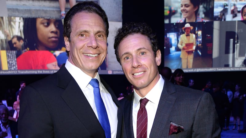 Chris and Andrew Cuomo