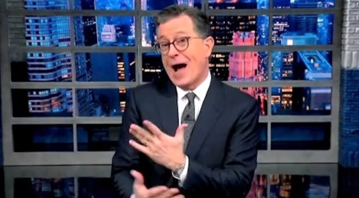 Colbert Roasts Trump’s Epstein Mess With a ‘Cankles’ Riddle